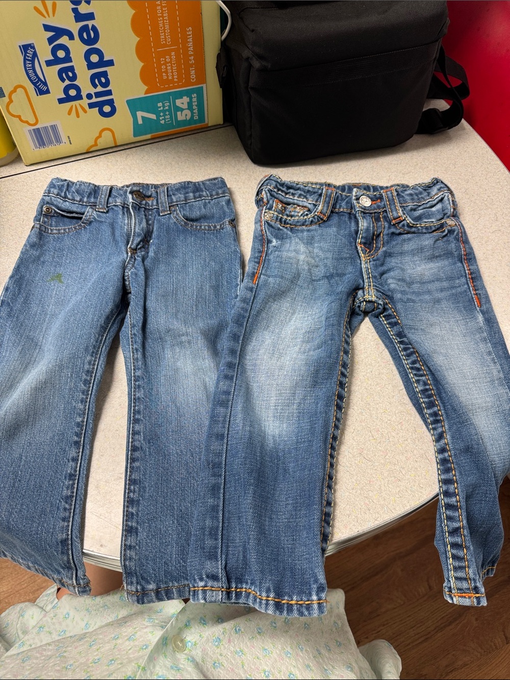 True religion and wrangler Denim Jeans 3T